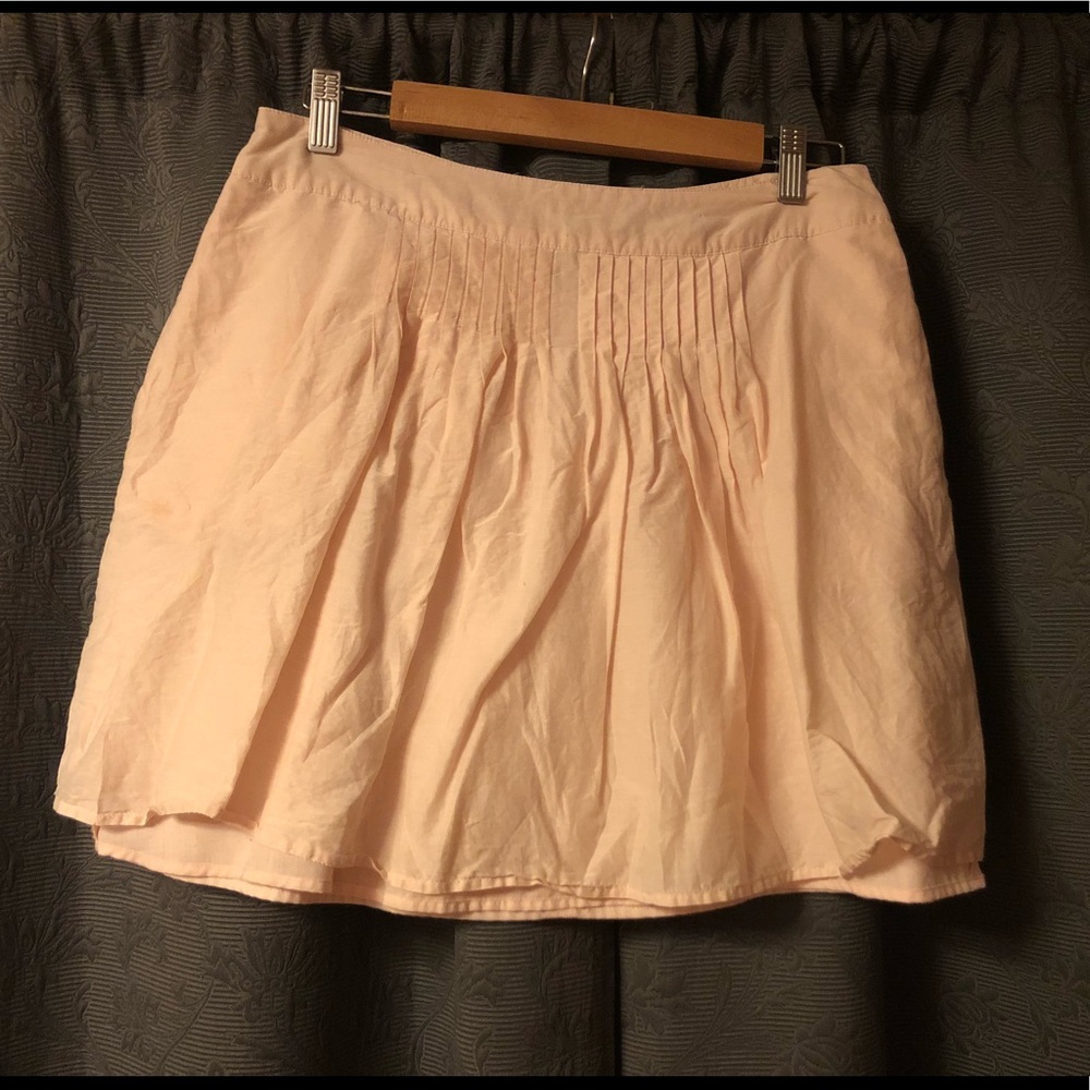 Light Pink / Blush colored Skirt with pockets